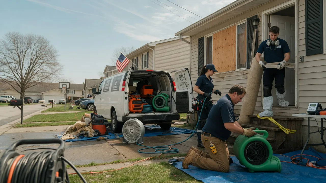 Water Damage Restoration in Burr Hill, VA near me